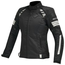 Motoboy 오토바이 여성 고급 자켓 경주 레이싱 전문 여름 메쉬 통기성 상하세트 모음, L, MB-J69흑백(4계절방수