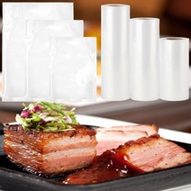 매직 진공 포장팩 세트 롤 파우치 가정용 진공포장비닐 식재료 채소 반찬 보관, 혼합1호