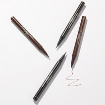 1+1+1 워터프루프 펜 아이이라이너 안번지는 리퀴드, 1+1+1 워터프루프 타투 펜 아이이라이너 안번지는 리, 딥브라운(타투)+딥브라운(타투)+딥브라운(타투)