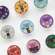 [건망증] 키치하트 마테 디자인마스킹테이프 데코스티커, 12 하트파티