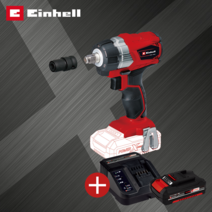 아인헬 충전 임팩트 렌치 TE-CW 18 Li Brushless - Solo 4510040, 본체+2.5Ah배터리+급속충전기