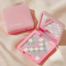 GECOMO 4IN1 파우더 팩트 워터프루프 가벼운 픽스 파우더, 01. 사색 파우더
