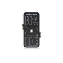 본래의 왜곡 톤을 되살리는 tcelectronic 아날로그 버퍼 긴 케이블에서의 손실도 억제하는 BONAFIDE BUFFER