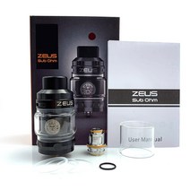 자동차 점화 플러그 튜닝 runvape zeus 서브 옴 탱크 5ml vape 분무기 메쉬 z1 코일 0 4ohm0 2ohm zeus x subohm 탱크 for aegis, 은
