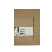 다솔 내마음을 담는 편지지 크라프트지 고급지, 1개, 크라프트무지중