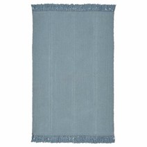 이케아 소르트쇠 평직러그 라이트블루 55x85cm 두께3mm 면100%