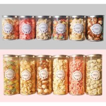 수제 머랭쿠키 중간통 큰통 6가지맛, 큰통(70g), 벚꽃, 70g, 1개