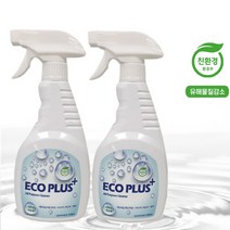 뿌리는 얼룩 제거제 애벌세탁 옷 주방 욕실 기름때 찌든때 친환경 에코플러스 세정제, 1+1(530ml), 1개