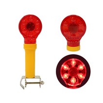 D [위험경고등 건전지형 휀스용 SM-103] 도로공사 도로안전 작업안전 건설현장용품 공사현장용품 DO, 위험경고등 건전지형