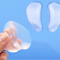 기능성 신발 깔창 실리콘 발바닥 아치형 아치 패드 1쌍, 20개