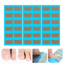 내성발톱와이어 내성발톱교정기 발톱 내성 테이프 교정기 치료 도구 데칼 패치 스티커 스트레이트닝 스트립 픽서 스트레이트너, [01] Light Brown 36pcs