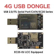 4G LTE USB 동글/EC25-EU SIM 카드 슬롯 캐리어 Vodafone/Deutsche Telekom/SKT FDD B1/B3/B5/B7/B8/B20, 한개옵션0