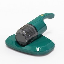 침구청소 흡입 무선 진공 청소기 브러시 10Kp 침대 이불용 UV 콜드 라이트 살균 진드기 제거기, 02 Green
