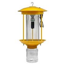 유문등 야외 나방파리 퇴치 해충 태양열 모기 퇴치기, 양식업을 위한 40W 고급 버전