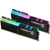 G.Skill Trident Z RGB 시리즈 32GB (2 x 16GB) 데스크탑 메모리 (F4-3200C14D-32GTZR)