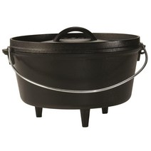 Lodge 주철 딥 캠프 더치 오븐 5쿼트, 5 Quart, Oven