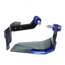 야마하 YZF R1 R3 R6 R15 R25 R125 600R YZFR1 클러치 레버 핸드 가드 핸들 바, [09] Blue, 09 Blue