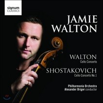 [CD] Jamie Walton 윌리엄 월튼 / 쇼스타코비치: 첼로 협주곡 (William Walton: Cello Concerto / Shostakovic...