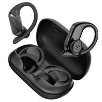 블루투스 5.3 골전도 이어폰 완전 무선 걸림돌 이어폰 bluetooth 스포츠 이어폰 귀걸이 25시간 재생 편귀 9.6g TPU제극박 이어 훅 경량 예 Type-c 충전 러닝스포츠가사회의통근 통학용 일본어 취급 설명서 PSE기적 인증 완료