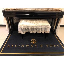 Steinway 방음 패드 특수 머플러 흡음 단열 수직 피아노 바닥 패드 세척 가정용 맞춤형 방습 바닥 패드, [13] 블랙 5 헬렌, [03] 130배 160