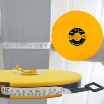 자성 현장 다용도 원형 화이바 줄자 100M