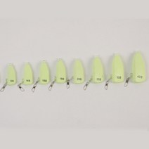 엘디피쉬 쪽쪽이 핀도래 야광봉돌, 16호(4개입), 4개