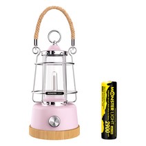 클래시카 빈티지 무드 LED 감성 캠핑랜턴 캠핑조명 2900mAh, 2900용량, 클래시카 핑키 2900mAh