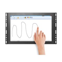 컴퓨터 모니터 포터블 휴대용 모니터 HD 10.1인치 인치 1920x1200 ips 전체 보기 각도 vga hdmi usb 임베디드 오픈 프레임 산업용 pc 터치 lcd 화면, 손대지 않고
