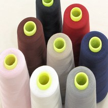 오버로크용 스마트 봉제사 15color 부자재, 다크블루그린