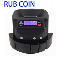 주화포장기 Xindabill XD-9005 동전 계수기 자동 및 래퍼/롤러 장비 USD/EUR/THB/RUB/CAD/MYR, 02 RUB_01 미국