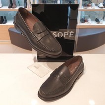 [미소페] 남성 심플 베이직 데일리 페니 로퍼 1M2239201BK