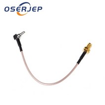 통신안테나 SMA 여성 CRC9 남성 직각 커넥터 RG316 피그 테일 케이블 10CM200CM, 5. 1M