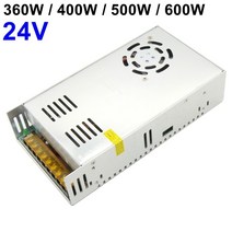 파워 서플라이 전원공급 장치 24v 25a 20a 15a 스위칭 전원 공급 600w 500w 400w 360w 변압기 110v 220v ac to dc 24 볼트 smps 램프, 25a 600w