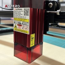 레이저각인기 레이저마킹기 CO2레이저 aufero 목재 절단 레이저 조각기 휴대용 미니 diy 마킹 프린터 커터 기계 데스크탑 도구 조각 금속 스톤 로터리, 엄지 나사