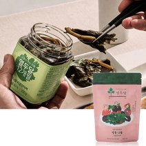 열두달 12개월 국내산 방풍 나물 피클 장아찌 100g 반찬, 단품