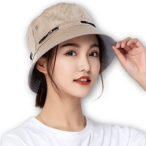 홈켄 등산모자 버킷햇 벙거지 햇빛가리개 골프 캠핑 모자, 베이지