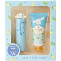 산리오 쿠로미 립밤 핸드크림 세트, 시나모롤개, 30g