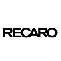 RECARO(레카로) 스티커, 옐로우, 가로 23.8cm x 세로 4.3cm, 1개