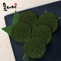 울어매 고향의맛 모시잎개떡, 100개입, 50g