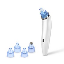 아쿠아석션 3세대 피지 흡입기 블랙헤드 코 제거 압출 흡입기 얼굴 피지 전동 기기 여드름 흡착기 피부 관리기 피지팟, 3세대 아쿠아석션 (화이트)