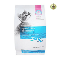 라이브잇 리얼오가닉 오가플러스 캣 포피쉬 건식사료, 900g, 생선, 15개