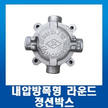 내압방폭형 라운드 정션박스-16mm 쟌숀박스 쟝숀박스 방폭자재, 졍션박스16mm