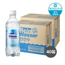 [동아오츠카] 라인바싸 탄산수 500ml 페트 * 40입, 1개