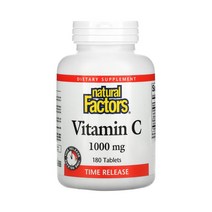 비타민C 서방형 1000mg 아스코르브산 헤스페리딘 바이오프라보노이드 180정