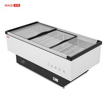 냉동 평대 쇼케이스 영업용 아이스크림 상업용 식당, 듀얼 컴프레서2000x1000x870mm