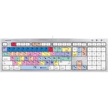 로직키보드 어도비 프리미어 프로 CC 에디터 키보드 MacOS 버젼, 실버