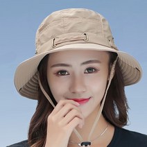 여성 등산 모자 여자캠핑모자 턱끈 시원한 메쉬처리 벙거지 [사은품증정]305