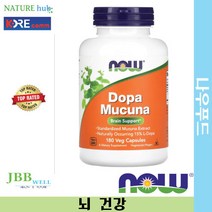나우푸드 도파무쿠나 천연 도파민 180정 1병 / NOW Foods Dopa Mucuna 180ct 1bt Exp. 2024/07, 1개