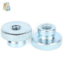 번데기너트 퀵서트 인서트너트 2-10pcs Din466b Gb806 M3 M4 M5 M6 M8 M10galvanized Knurled Thumb Nut Ii, M6-10개
