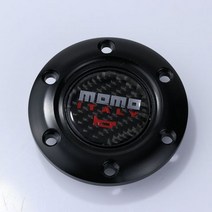 Jdm 이탈리아 momo 탄소 섬유 자동차 경적 버튼 스포츠 스티어링 휠 센터 캡 범용, WHITE